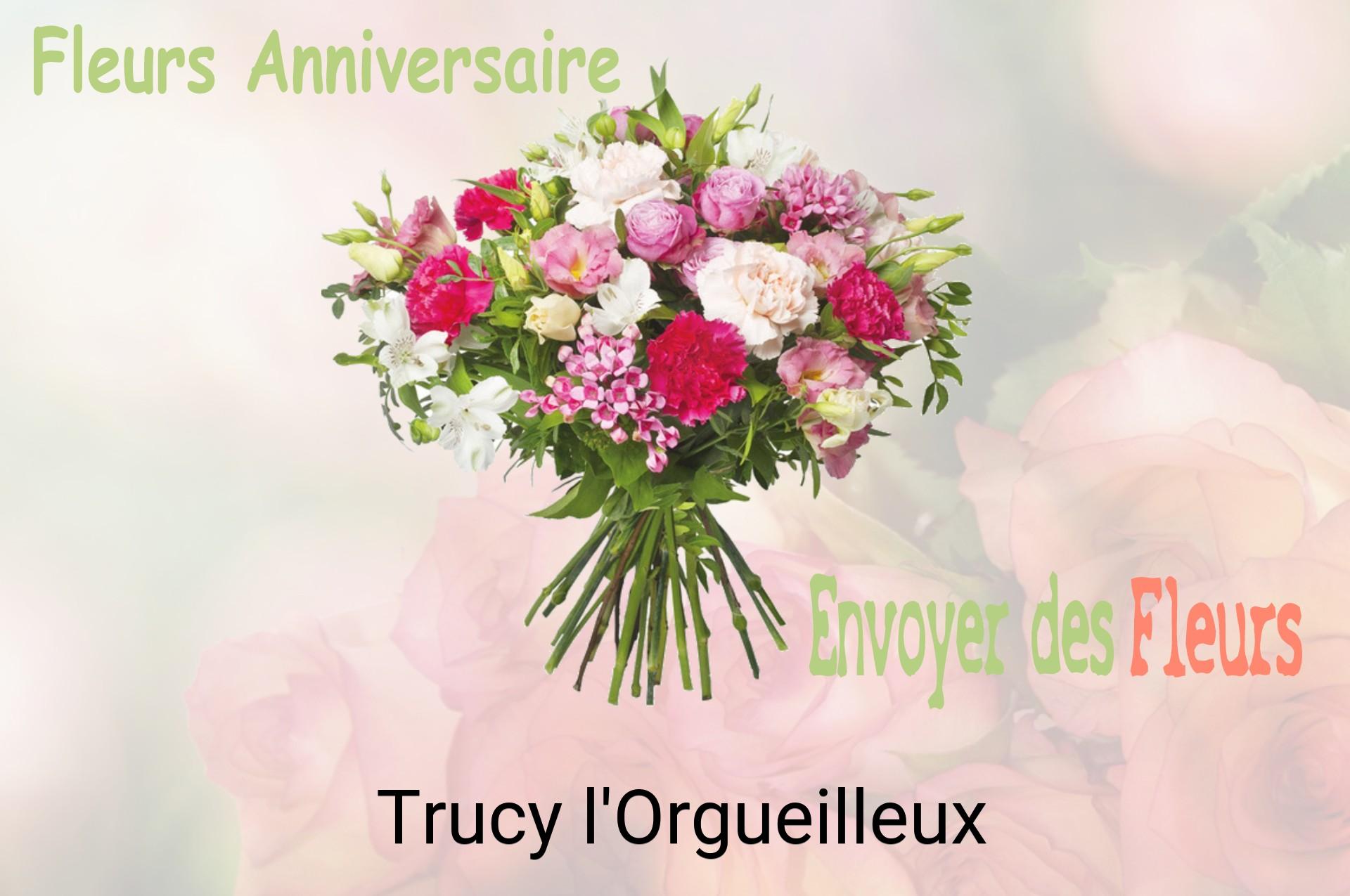 Bouquet de fleurs d’anniversaire livré à Trucy-l'Orgueilleux